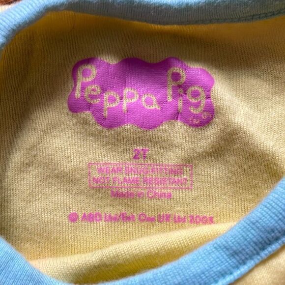 Peppa Pig Top and Pink Polka Dot Tank Onesie Bundle - Picture 4 of 4